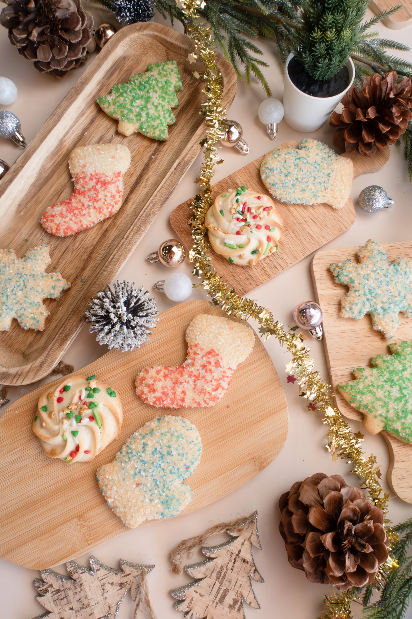 Christmas Stocking Sugar Cookie