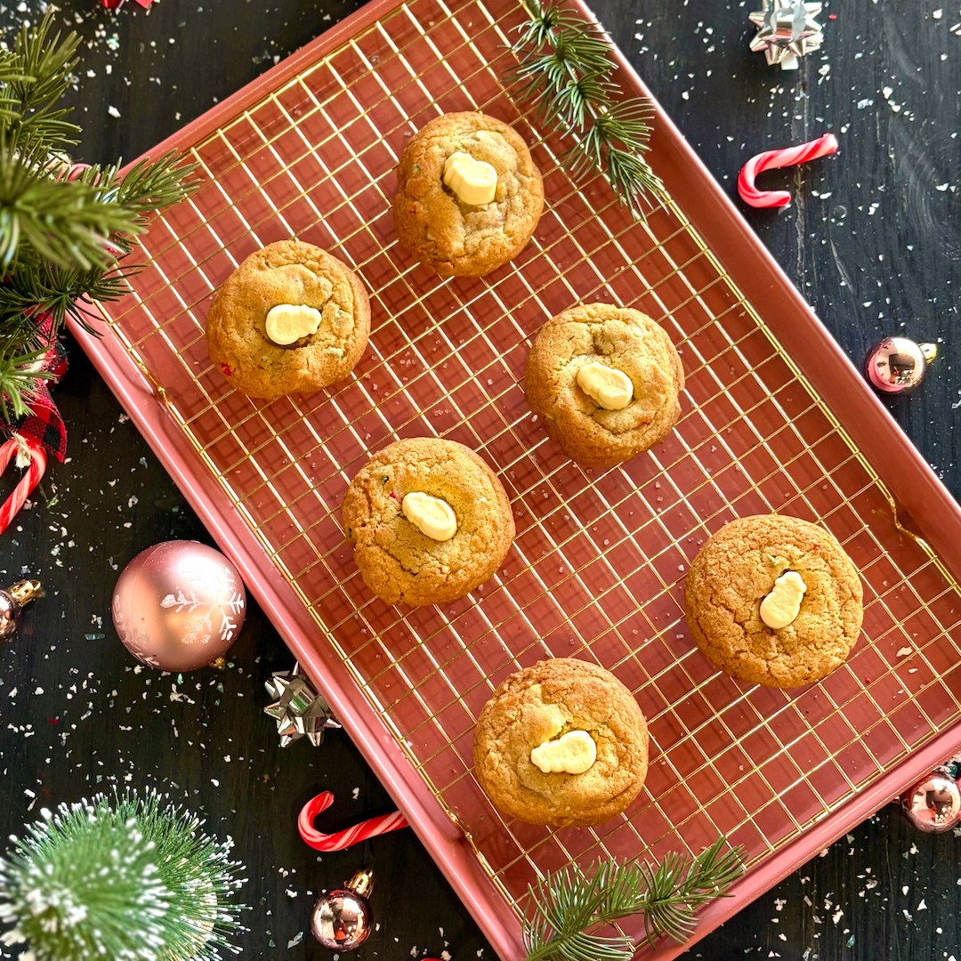 Cookie of the Month: White Chocolate Peppermint Twix