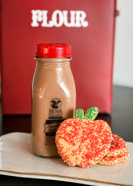 Festive Apple Back to School Sugar Cookie