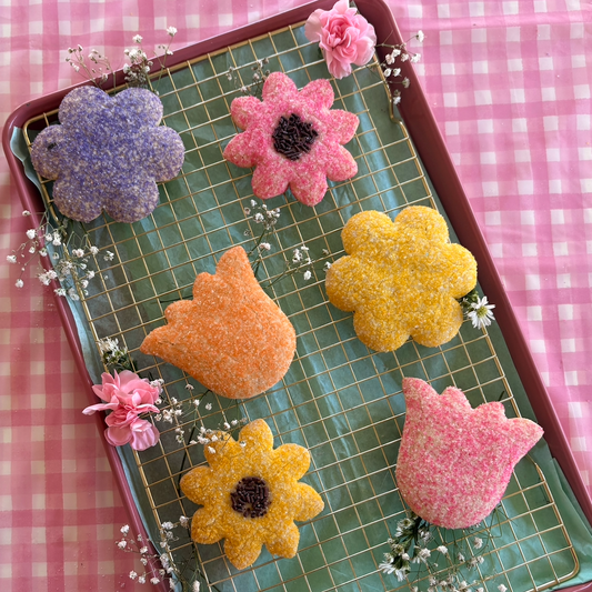 Spring Floral Sugar Cookies