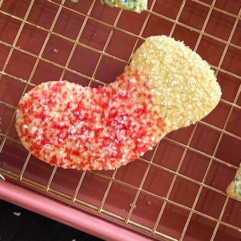 Christmas Stocking Sugar Cookie